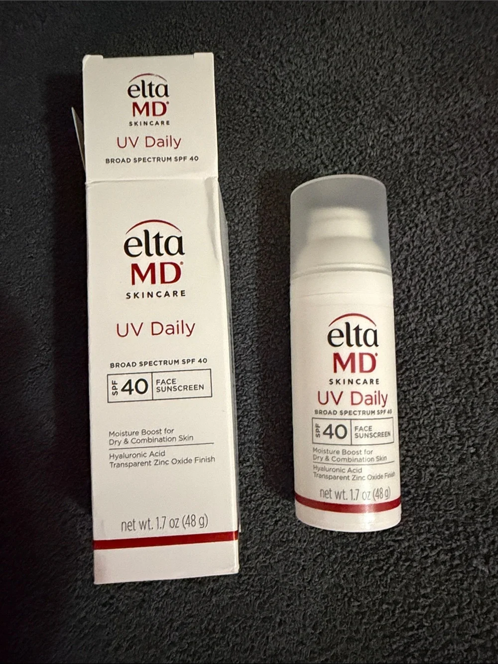 EltaMD UV Daily Face Sunscreen - White and Red Accents